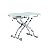 Table basse relevable Colombia Blanc