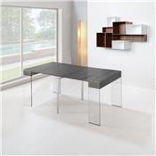 Console Extensible NEW YORK Chêne Gris<br />