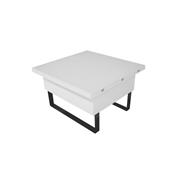Table basse relevable New Viper Blanc